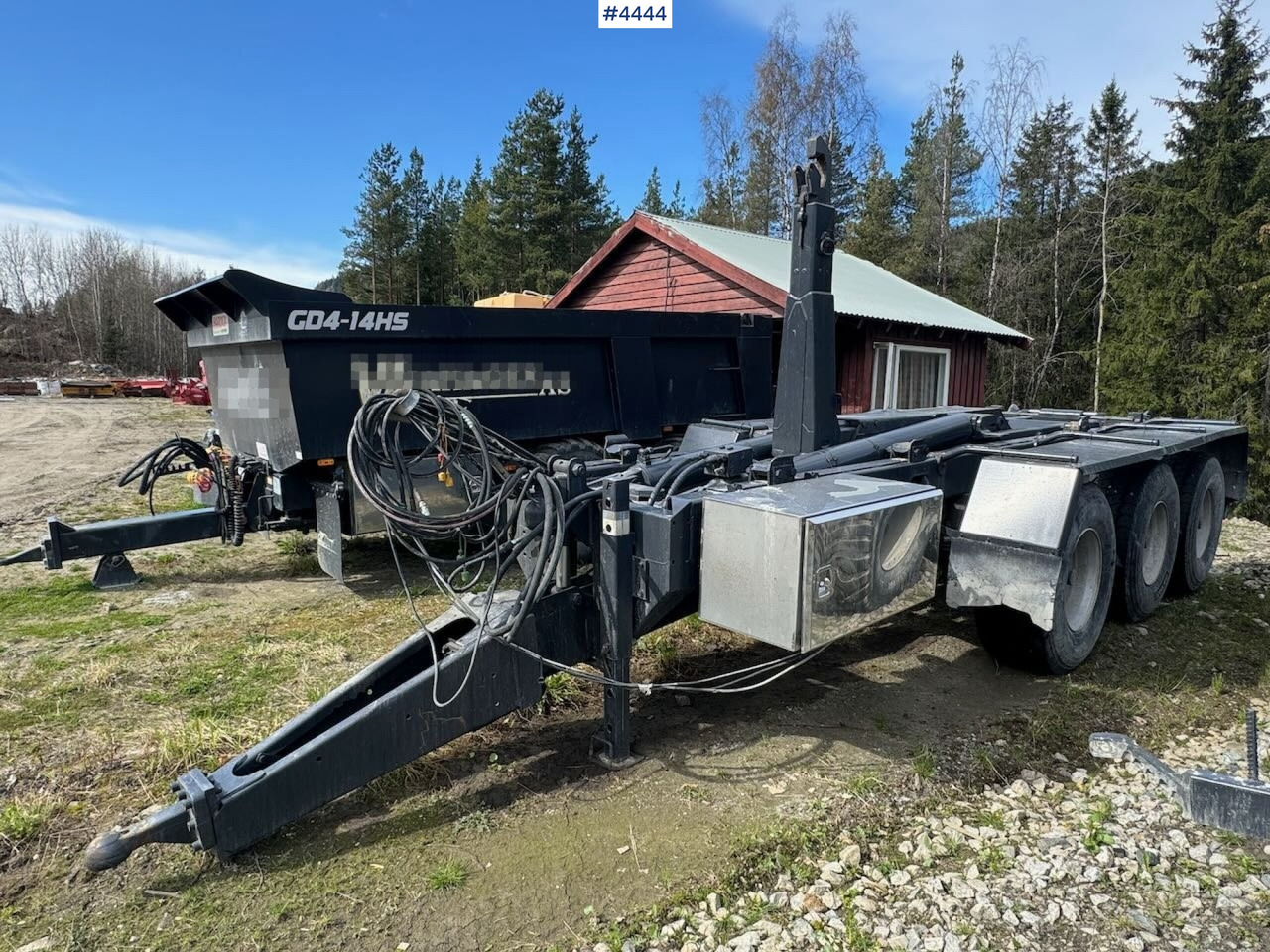 2015 Fliegl hook trailer - Low loader trailer: picture 1 2015 Fliegl hook trailer - Low loader trailer: picture 1