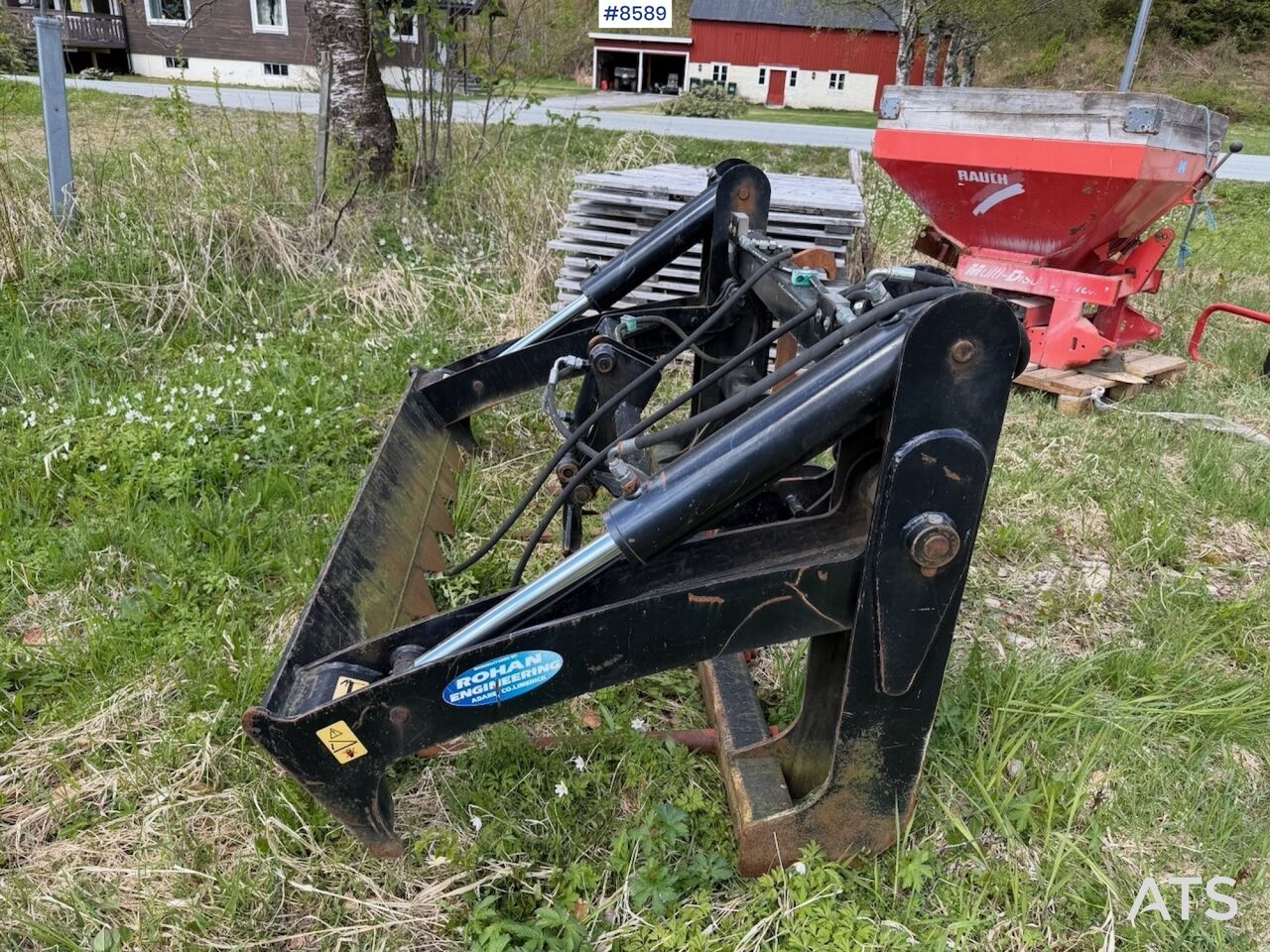 2017 Rohan Engineering BSL Round bale stripper - Hay and forage equipment: picture 3 2017 Rohan Engineering BSL Round bale stripper - Hay and forage equipment: picture 3