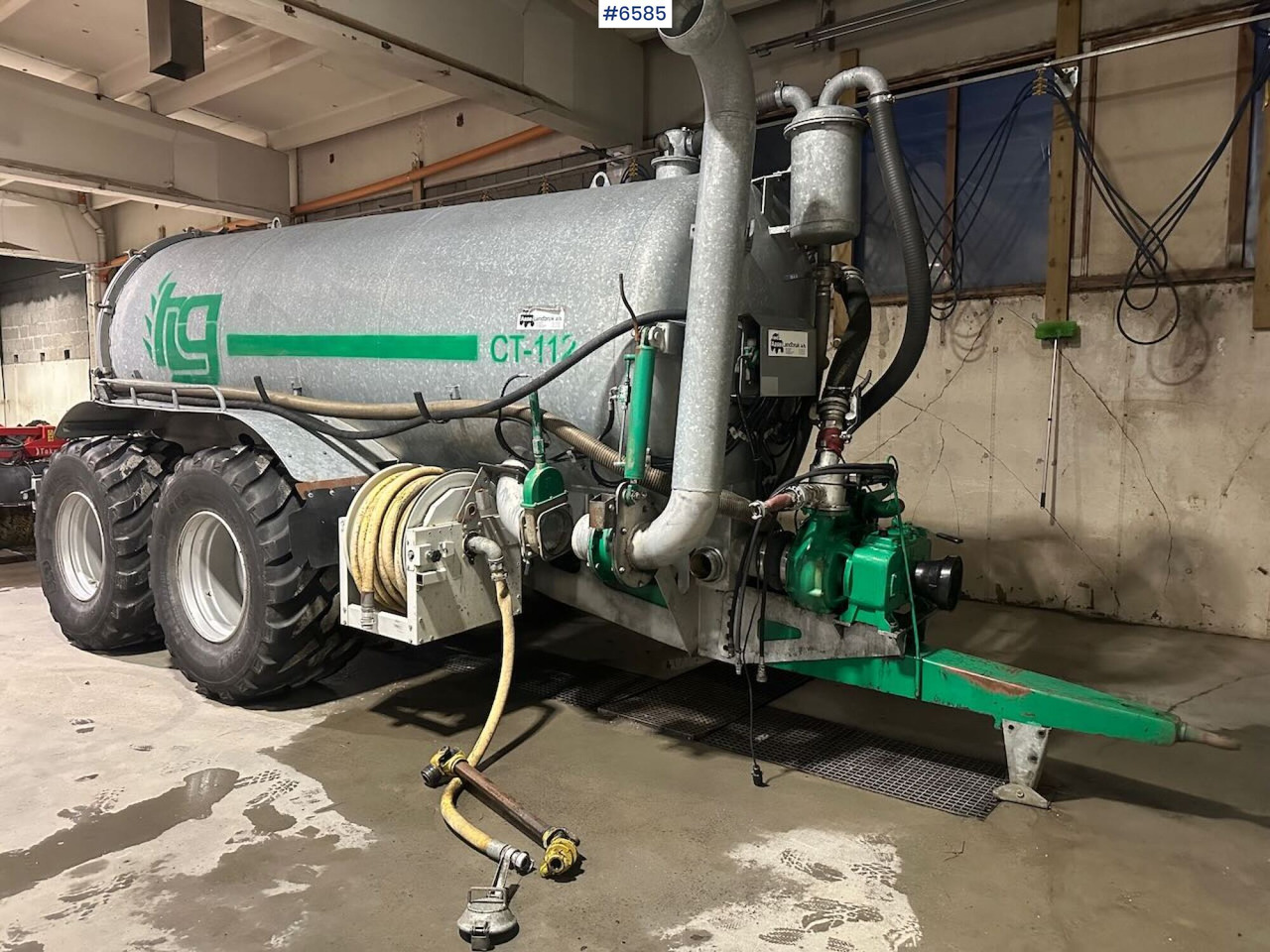 2019 Garcia vacuum truck 11.2 m³ w/ cannon. Never been dirty in. - Soil tillage equipment: picture 2 2019 Garcia vacuum truck 11.2 m³ w/ cannon. Never been dirty in. - Soil tillage equipment: picture 2