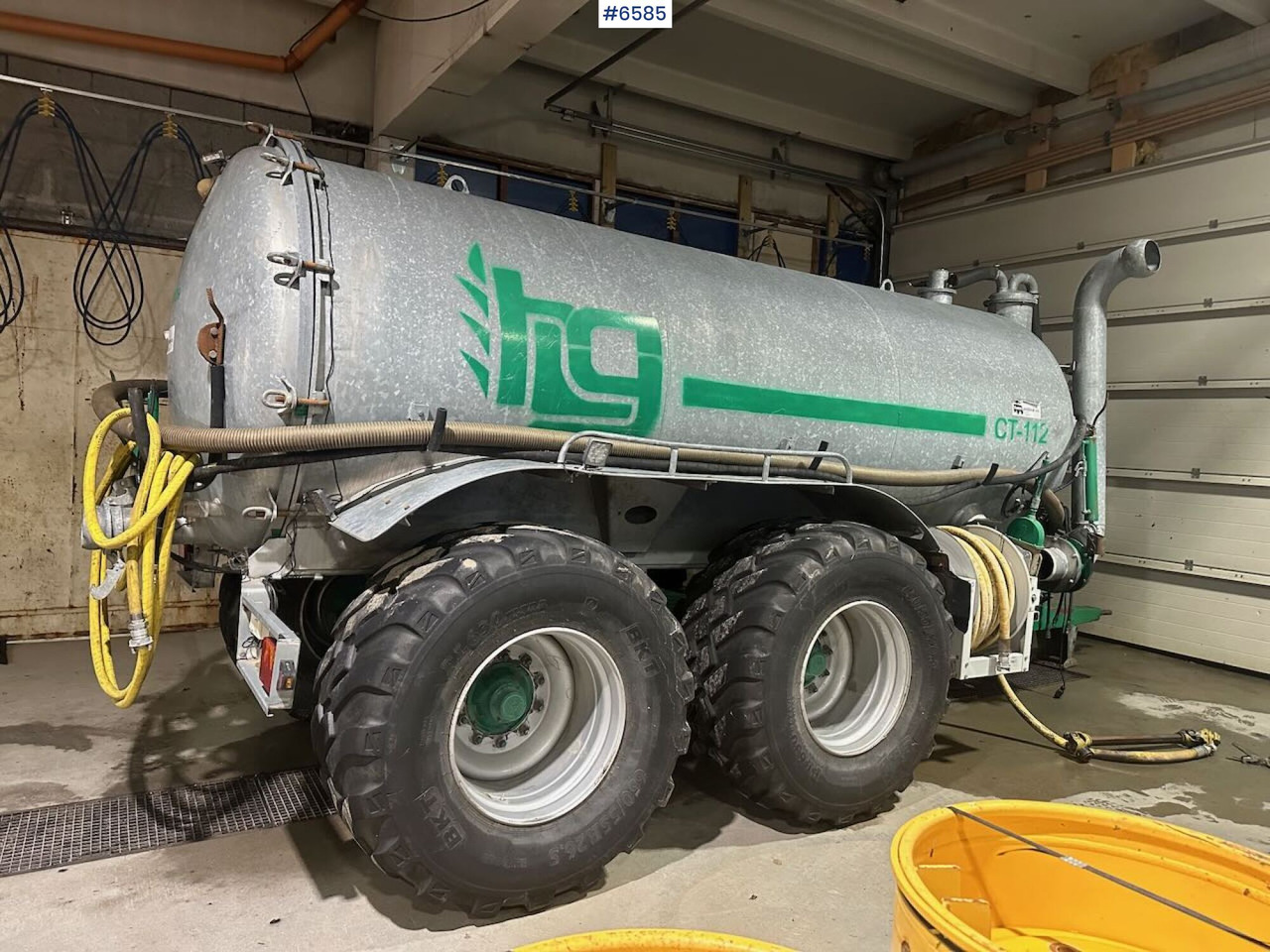 2019 Garcia vacuum truck 11.2 m³ w/ cannon. Never been dirty in. - Soil tillage equipment: picture 3 2019 Garcia vacuum truck 11.2 m³ w/ cannon. Never been dirty in. - Soil tillage equipment: picture 3