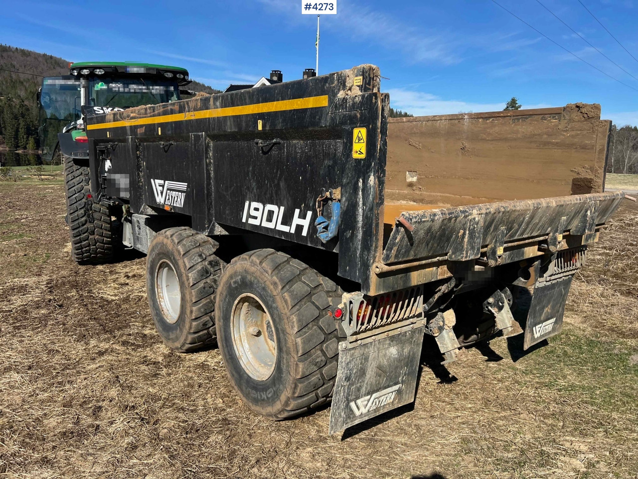 2020 Richard Western wf19DLH 2 axle dump trailer for tractor - Farm tipping trailer/ Dumper: picture 5 2020 Richard Western wf19DLH 2 axle dump trailer for tractor - Farm tipping trailer/ Dumper: picture 5