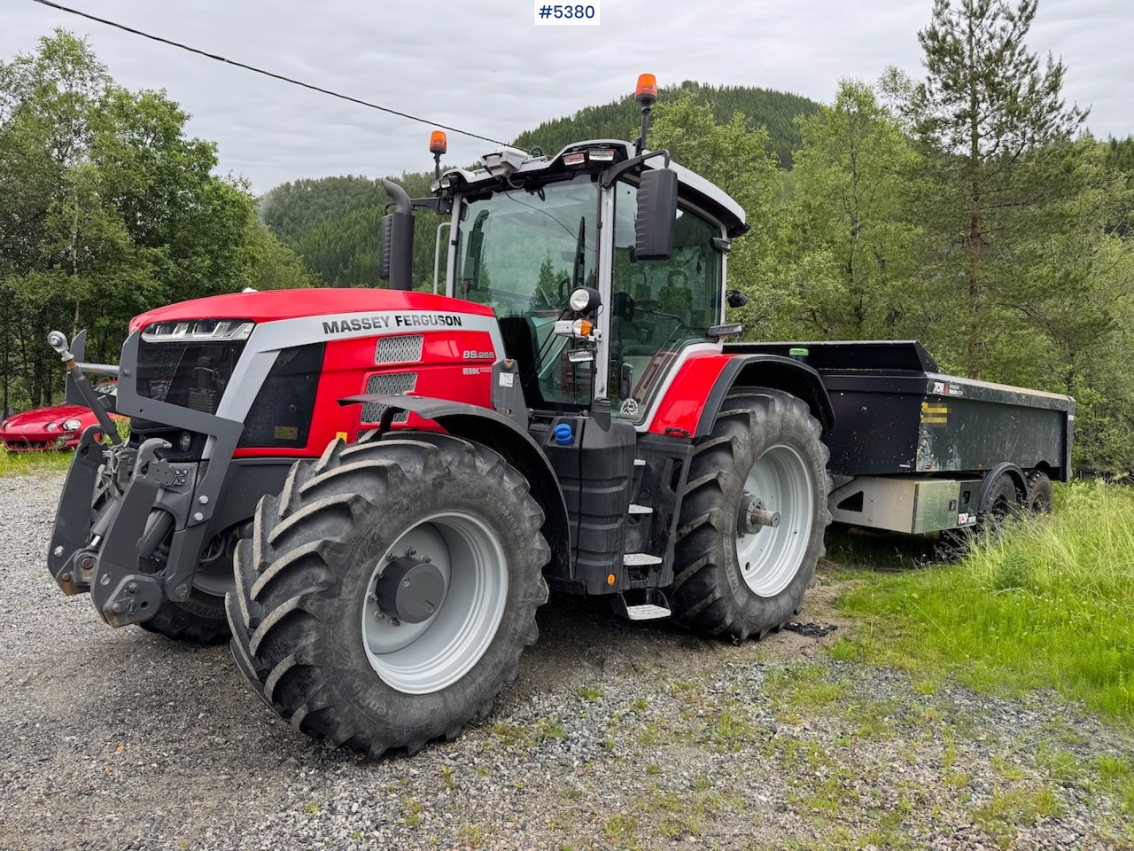 2021 Massey Ferguson 8S.265 w/ front hydraulics and front PTO. - Farm tractor: picture 3 2021 Massey Ferguson 8S.265 w/ front hydraulics and front PTO. - Farm tractor: picture 3
