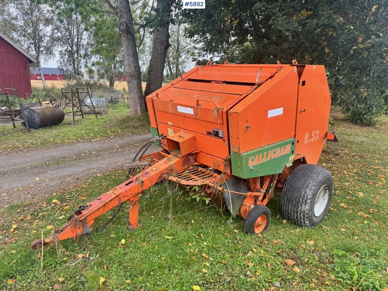 Approx. 1990 Callignani R52 Round baler - Hay and forage equipment: picture 3 Approx. 1990 Callignani R52 Round baler - Hay and forage equipment: picture 3