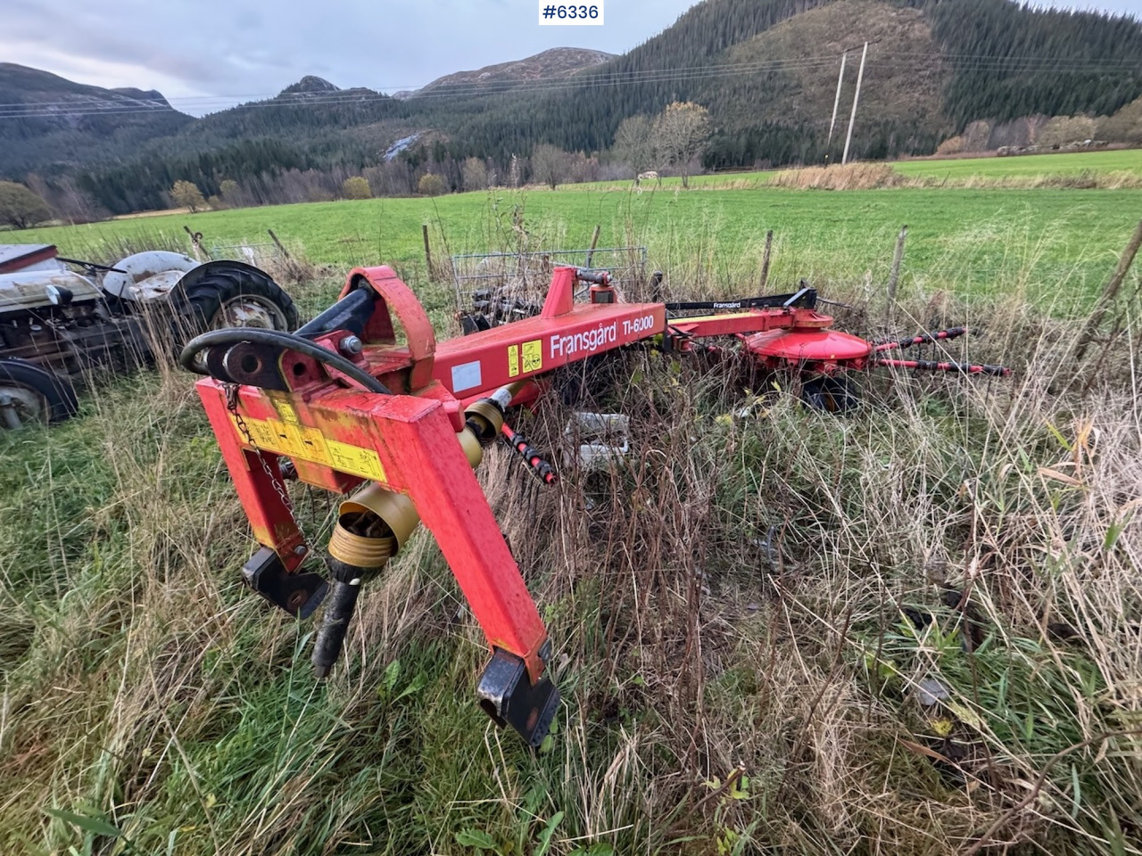 Fransgård TI-6000 combi rake - Hay and forage equipment: picture 4 Fransgård TI-6000 combi rake - Hay and forage equipment: picture 4