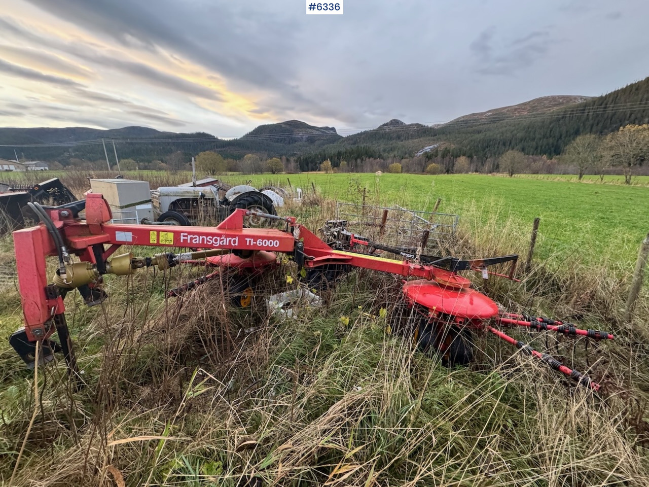 Fransgård TI-6000 combi rake - Hay and forage equipment: picture 5 Fransgård TI-6000 combi rake - Hay and forage equipment: picture 5