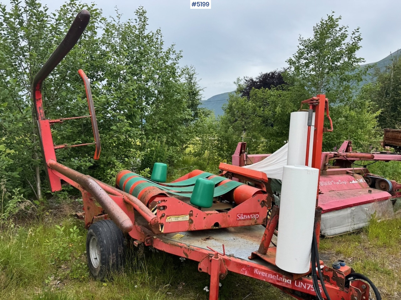 Kverneland UN7515 Round Bale Wrapper - Hay and forage equipment: picture 3 Kverneland UN7515 Round Bale Wrapper - Hay and forage equipment: picture 3