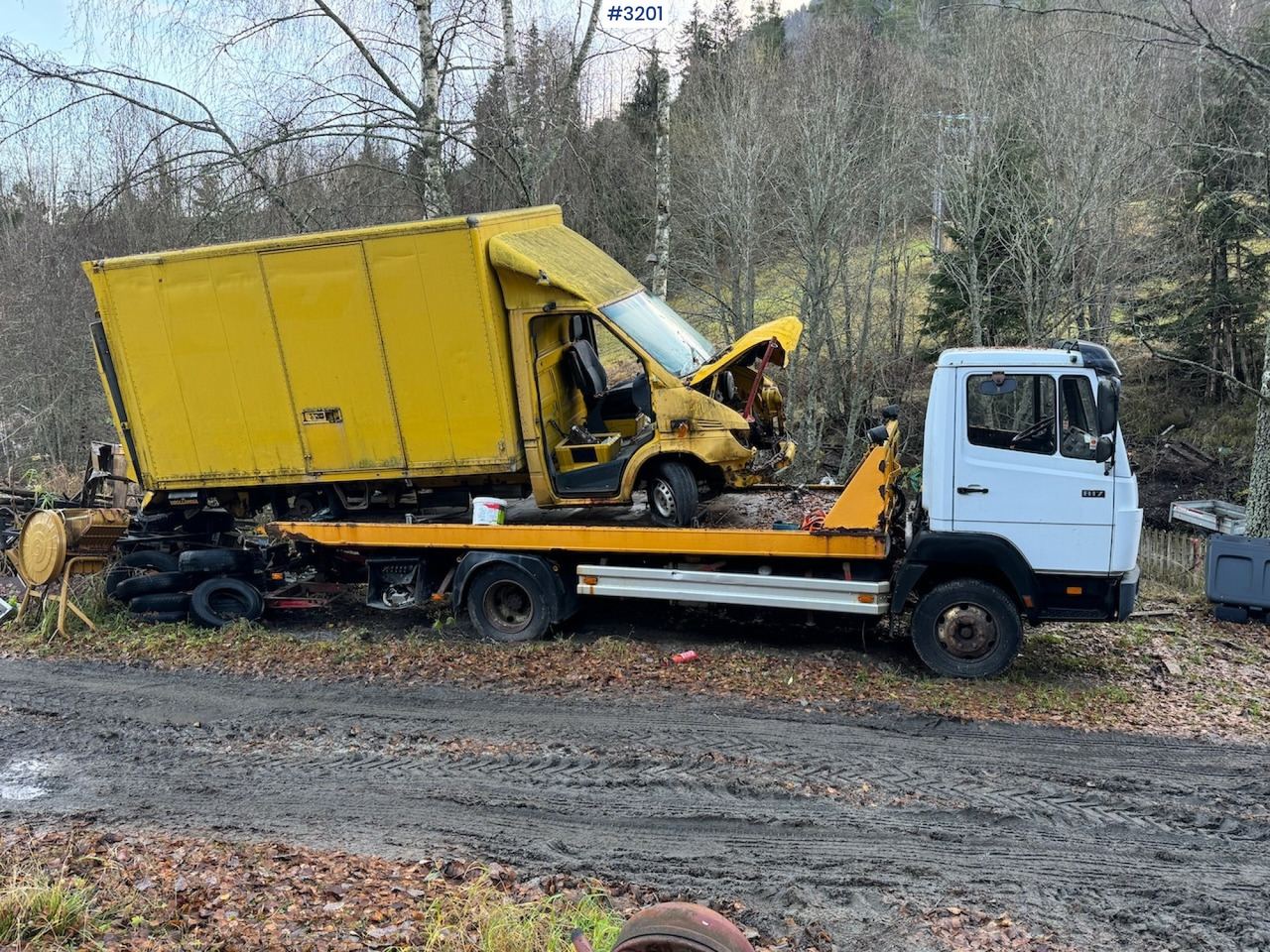 Mercedes Benz 817 tow truck - Tow truck: picture 2 Mercedes Benz 817 tow truck - Tow truck: picture 2