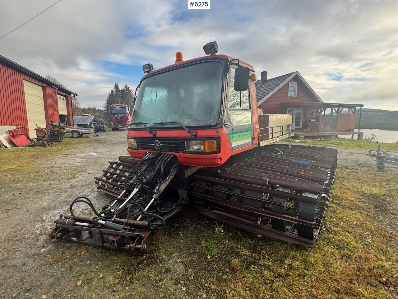 1985 Kässbohrer PB 270DS treadle machine w/ cutters and smoothing board - Municipal/ Special vehicle: picture 3 1985 Kässbohrer PB 270DS treadle machine w/ cutters and smoothing board - Municipal/ Special vehicle: picture 3
