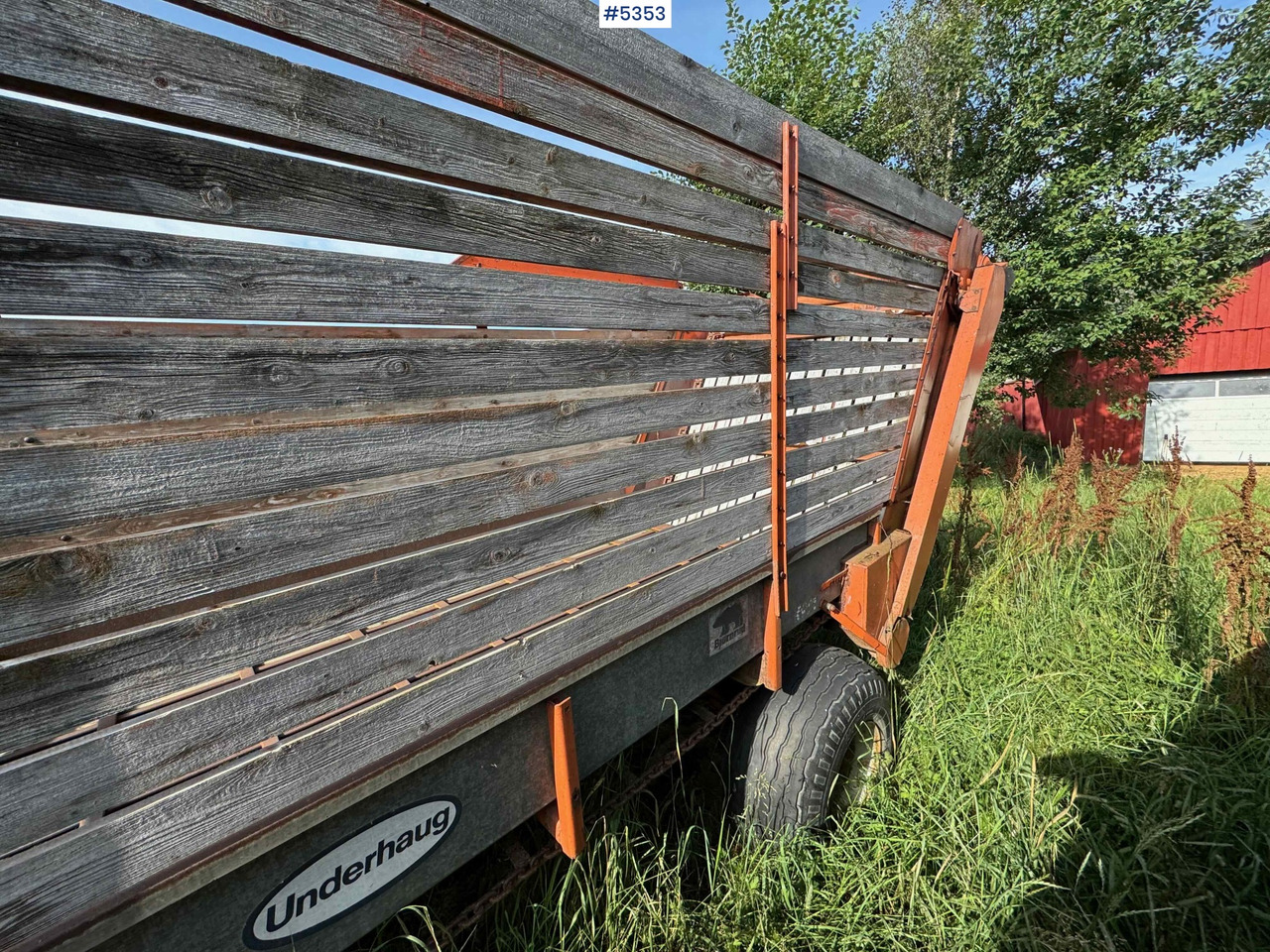 Underhaug unloading trailer - Hay and forage equipment: picture 2 Underhaug unloading trailer - Hay and forage equipment: picture 2