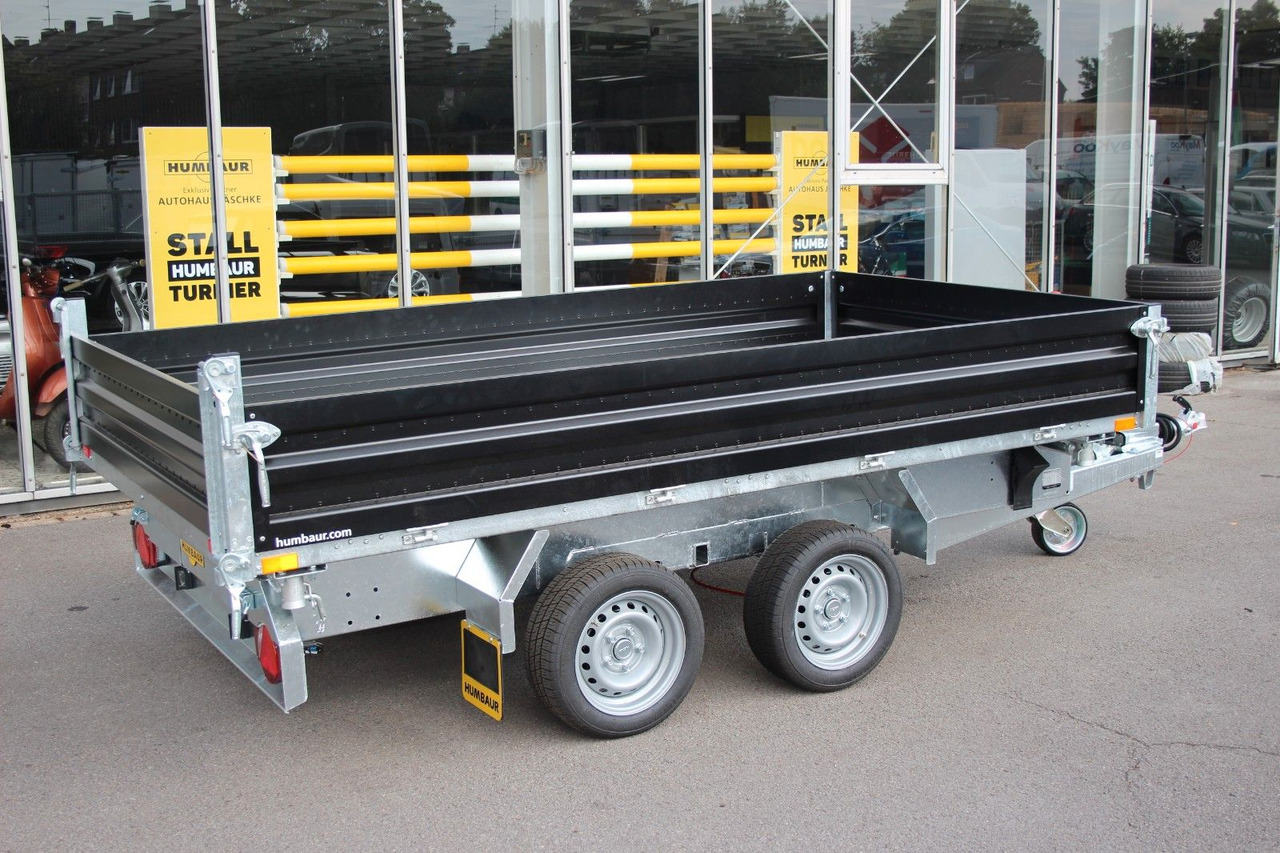 Humbaur HTK 3500.31 Stahl SCHWARZ NEU Dreiseitenkipper - Tipper trailer: picture 2 Humbaur HTK 3500.31 Stahl SCHWARZ NEU Dreiseitenkipper - Tipper trailer: picture 2