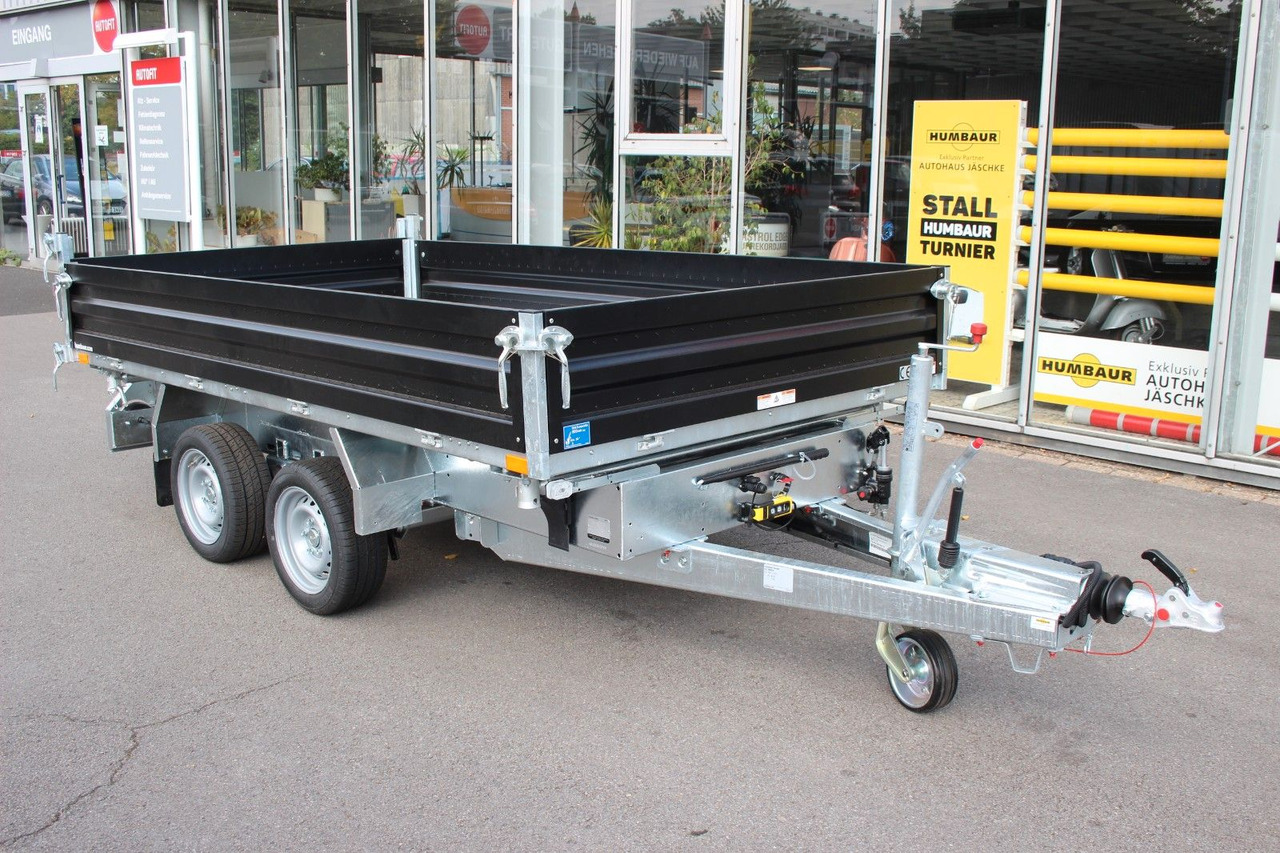 Humbaur HTK 3500.31 Stahl SCHWARZ NEU Dreiseitenkipper - Tipper trailer: picture 1 Humbaur HTK 3500.31 Stahl SCHWARZ NEU Dreiseitenkipper - Tipper trailer: picture 1