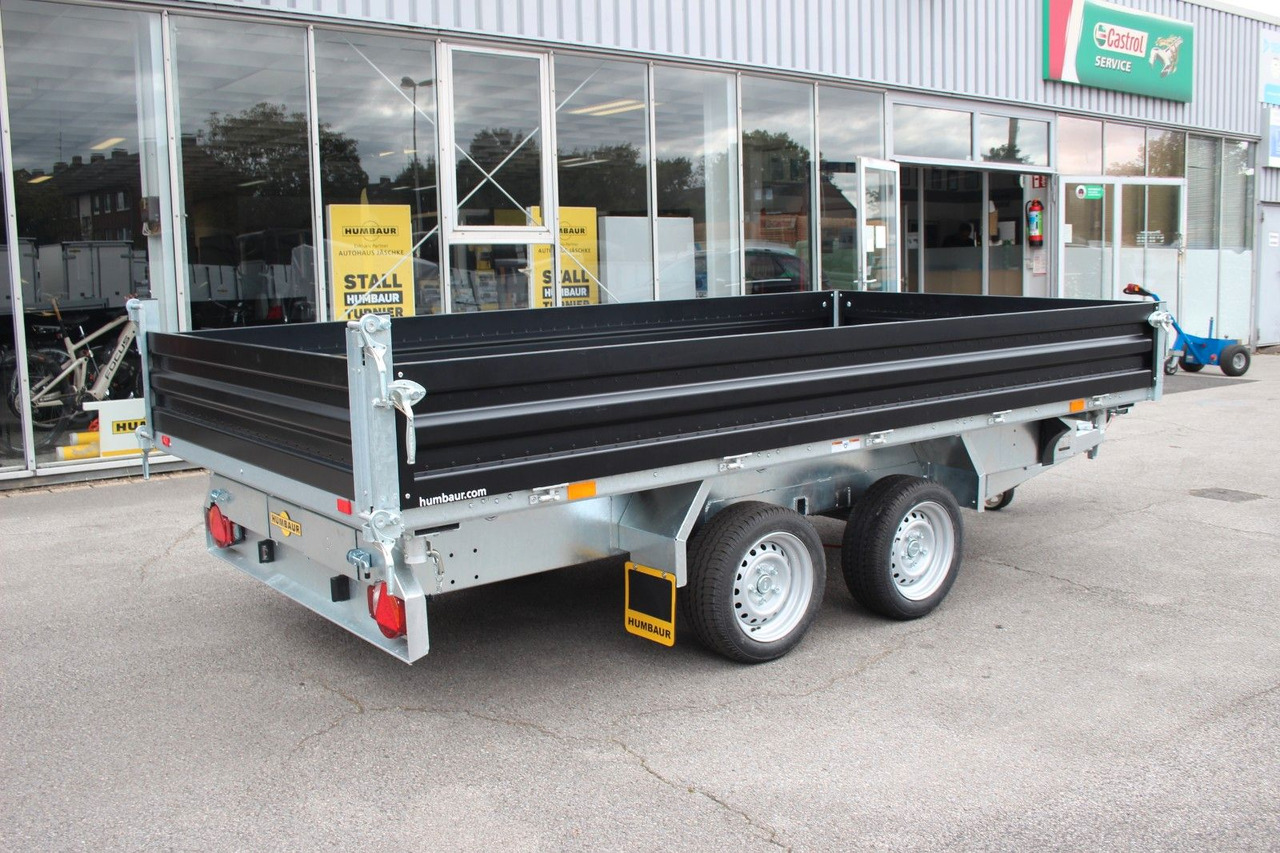 Humbaur HTK 3500.37 Stahl Dreiseitenkipper Parabelfeder - Tipper trailer: picture 2 Humbaur HTK 3500.37 Stahl Dreiseitenkipper Parabelfeder - Tipper trailer: picture 2