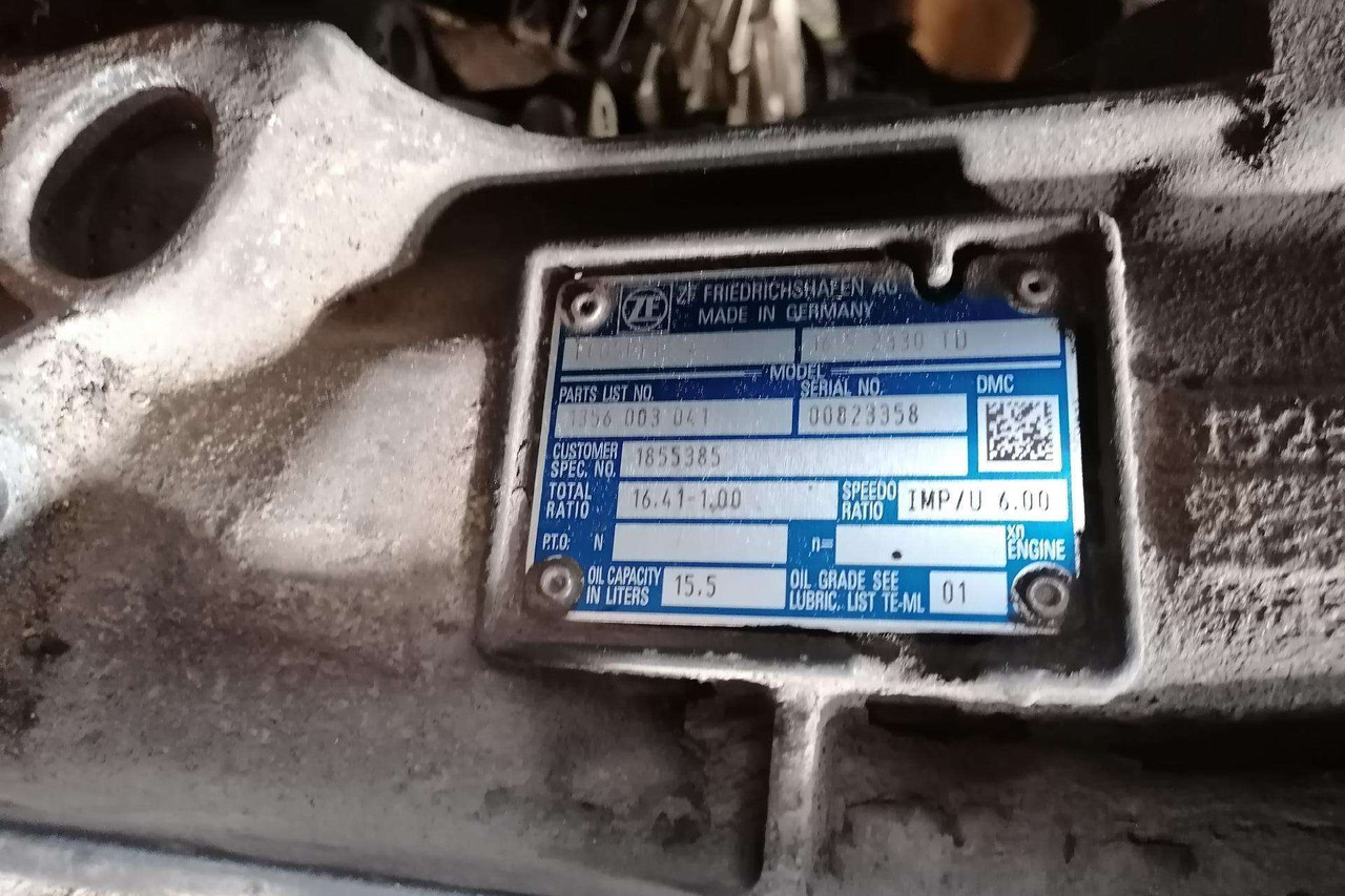 ZF Gearbox 16S2330TD DAF Ecosplit IV - Gearbox for Truck: picture 3 ZF Gearbox 16S2330TD DAF Ecosplit IV - Gearbox for Truck: picture 3
