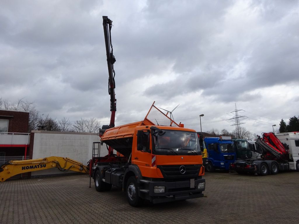 Mercedes-Benz 1833 Axor Kipper mit Kran Wechselsytem Mercedes-Benz 1833 Axor Kipper mit Kran Wechselsytem - Tipper, Crane truck: picture 4 Mercedes-Benz 1833 Axor Kipper mit Kran Wechselsytem Mercedes-Benz 1833 Axor Kipper mit Kran Wechselsytem - Tipper, Crane truck: picture 4