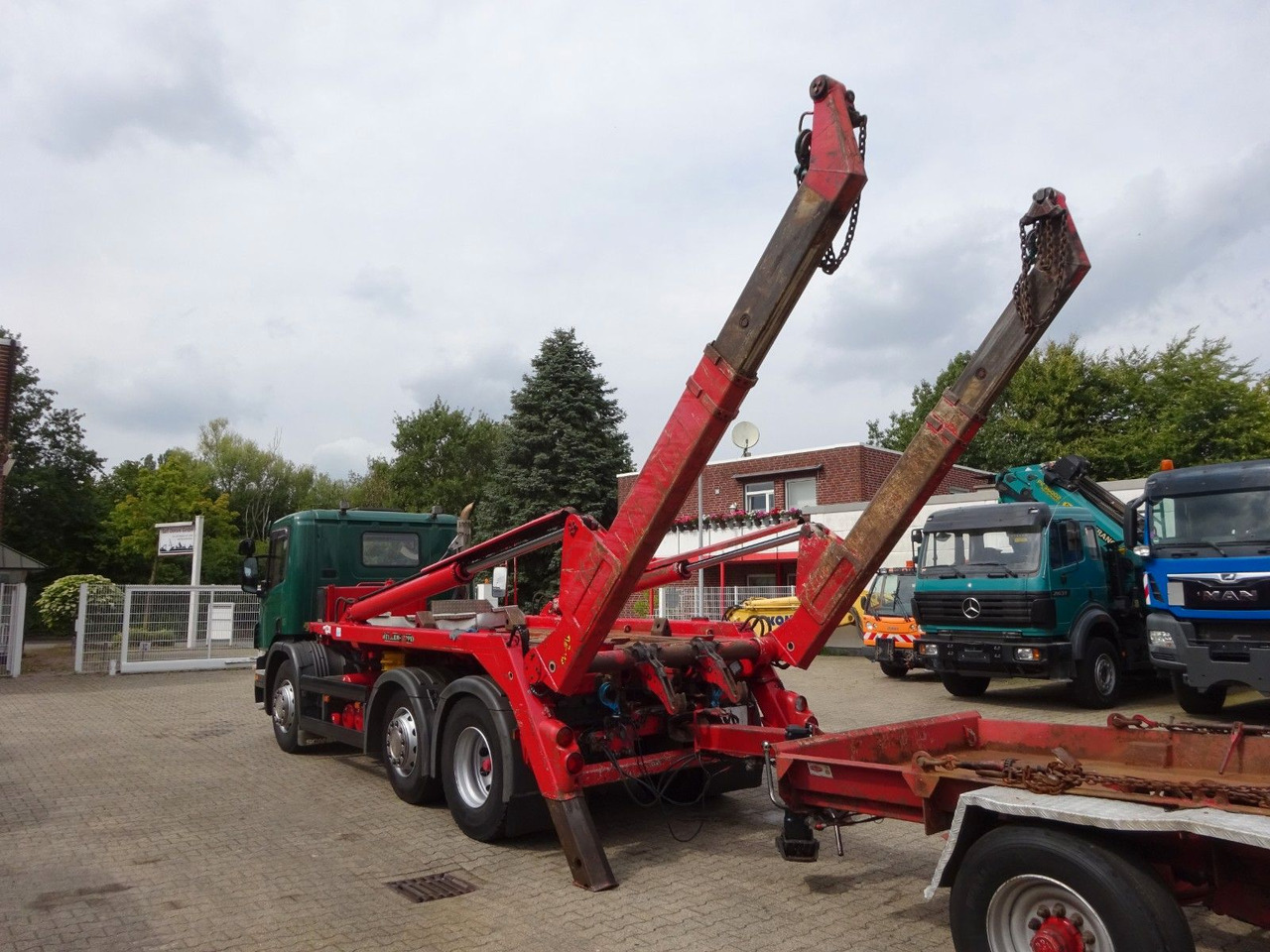 Scania P310 Absetzkipper MEILLER mit Lift+Lenkachse 6x2 - Tipper: picture 5 Scania P310 Absetzkipper MEILLER mit Lift+Lenkachse 6x2 - Tipper: picture 5