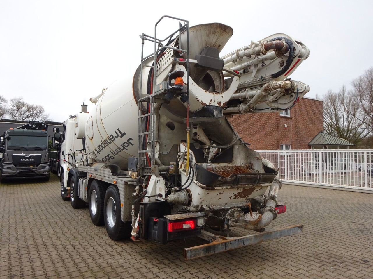 Concrete pump truck Scania PUMI CIFA 32 Meter 4 Knick. Scania PUMI CIFA 32 Meter 4 Knick * Betonpumpe: picture 8 Concrete pump truck Scania PUMI CIFA 32 Meter 4 Knick. Scania PUMI CIFA 32 Meter 4 Knick * Betonpumpe: picture 8