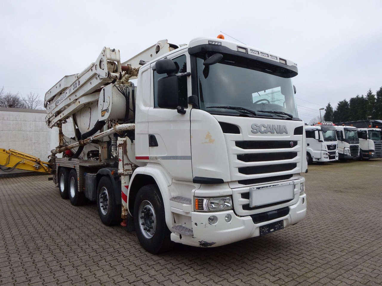 Concrete pump truck Scania PUMI CIFA 32 Meter  4 Knick. Scania PUMI CIFA 32 Meter  4 Knick.: picture 9