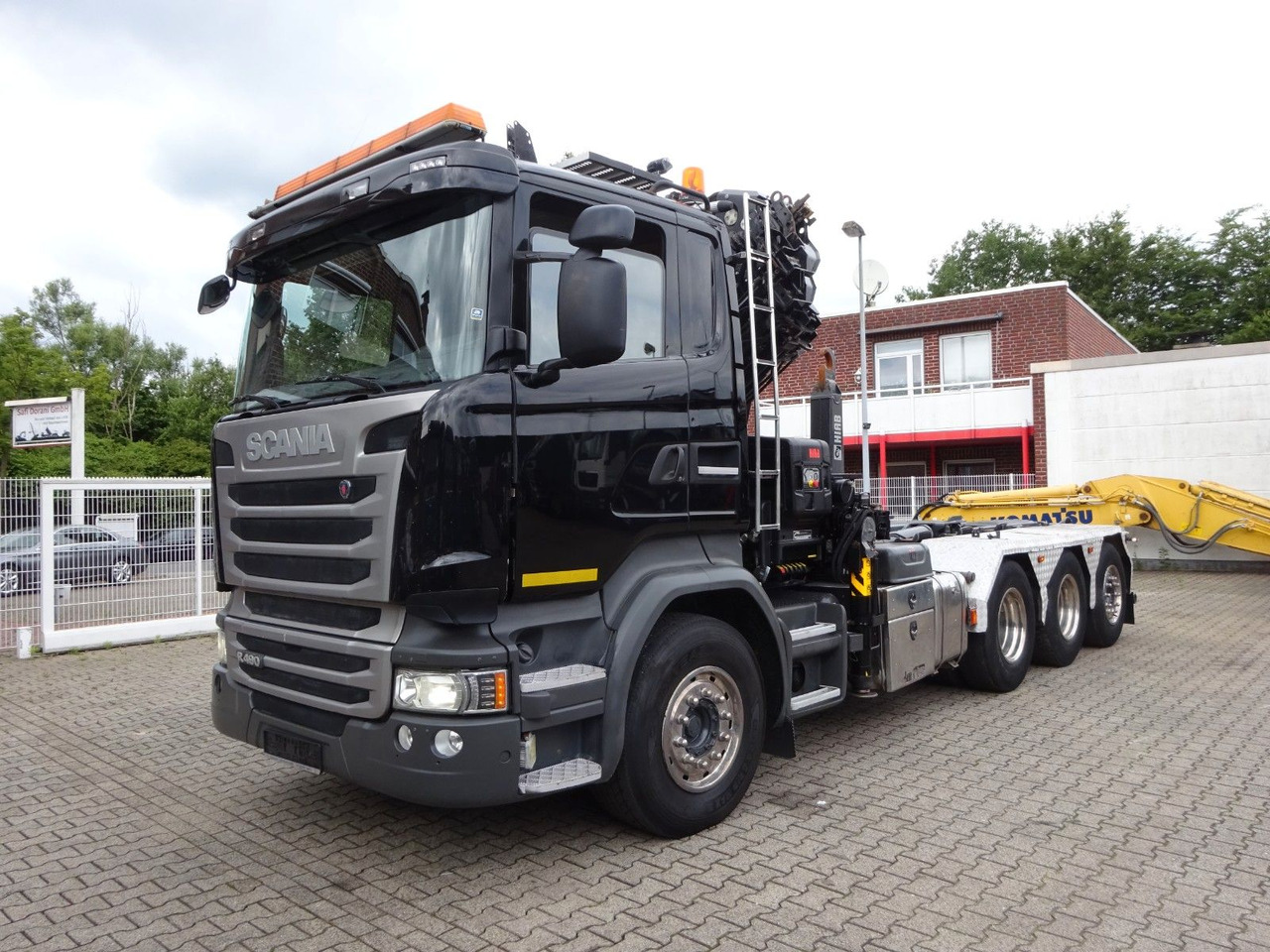 Scania R490 Abroller + HIAB 302E-6 Bj.2021 !Kran TRIDEM Scania R490 Abroller + HIAB 302E-6 Bj.2021 !Kran TRIDEM - Crane truck, Hook lift truck: picture 4 Scania R490 Abroller + HIAB 302E-6 Bj.2021 !Kran TRIDEM Scania R490 Abroller + HIAB 302E-6 Bj.2021 !Kran TRIDEM - Crane truck, Hook lift truck: picture 4