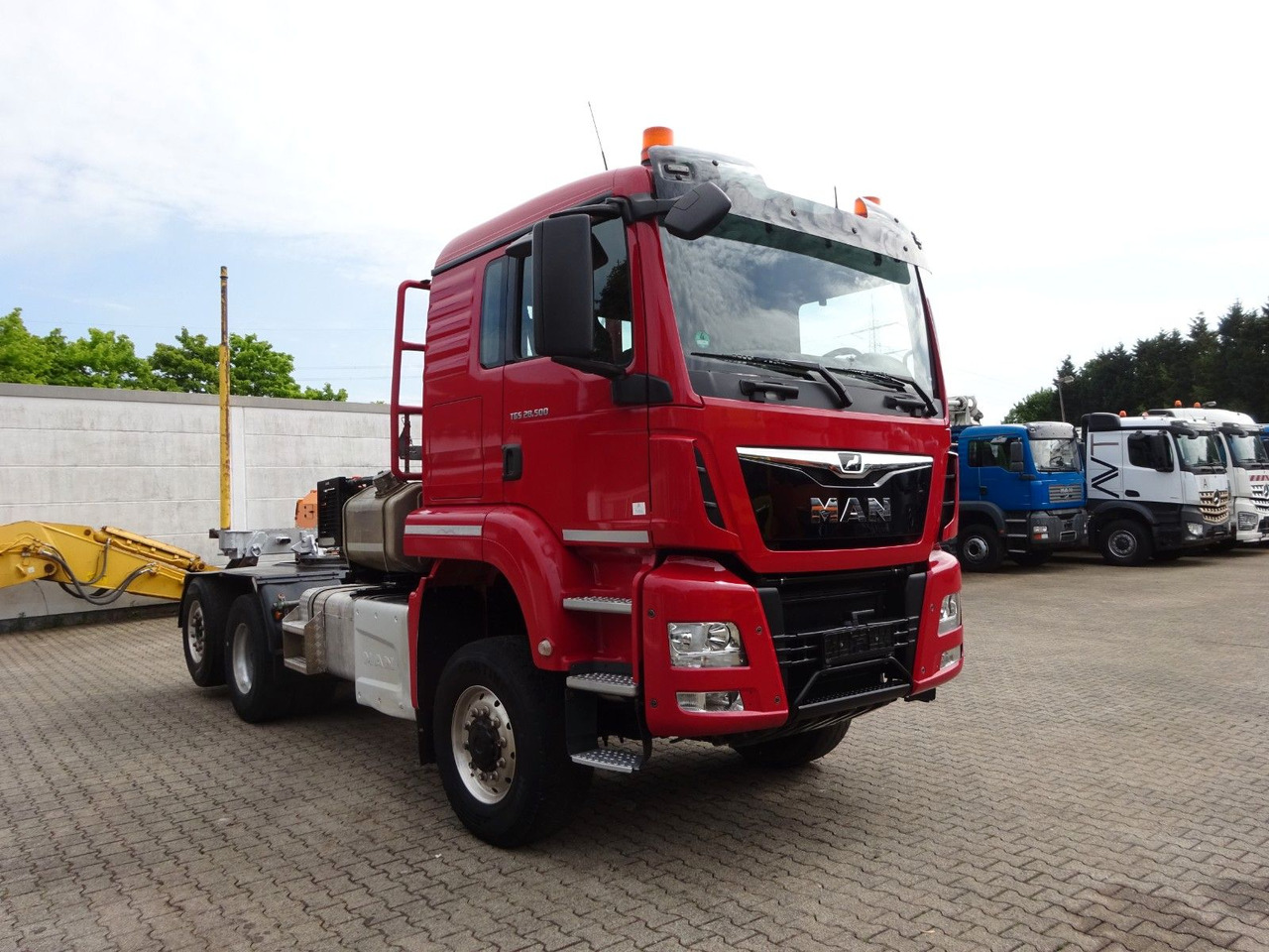 Tractor unit MAN 28.500 TGS mit Lift+Lenkachse Allrad: picture 10