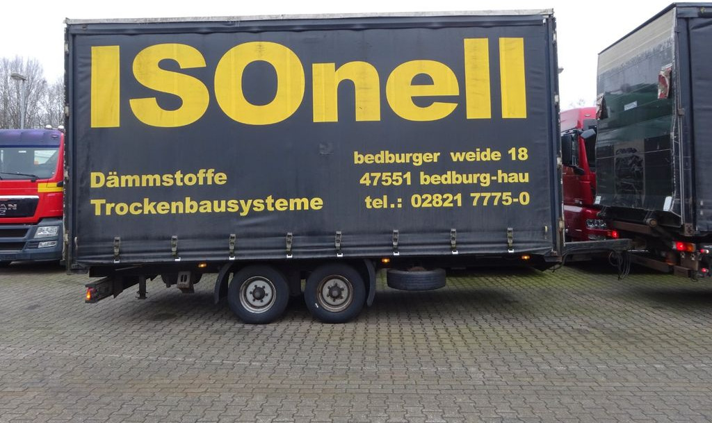 NSD Tandem Anhänger Plane + Spriegel +2 Achsen NSD Tandem Anhänger Plane + Spriegel +2 Achsen - Trailer: picture 1 NSD Tandem Anhänger Plane + Spriegel +2 Achsen NSD Tandem Anhänger Plane + Spriegel +2 Achsen - Trailer: picture 1