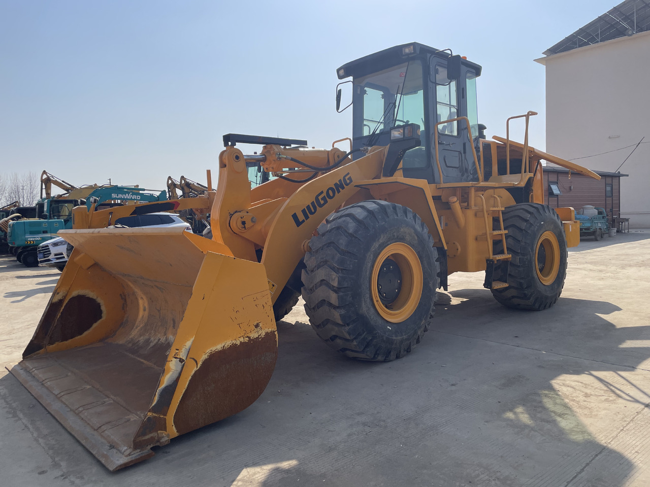 Liugong CLG 856 - Wheel loader: picture 2 Liugong CLG 856 - Wheel loader: picture 2