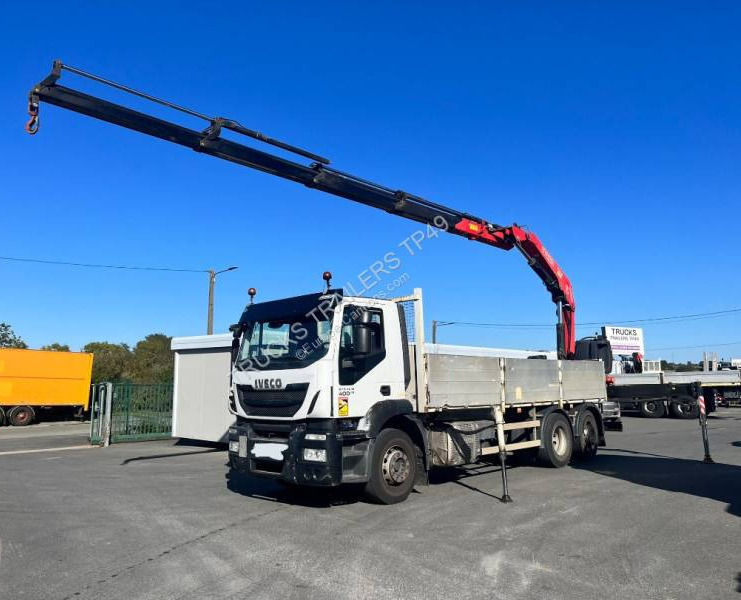 Iveco Stralis 400 - Dropside/ Flatbed truck, Crane truck: picture 1 Iveco Stralis 400 - Dropside/ Flatbed truck, Crane truck: picture 1