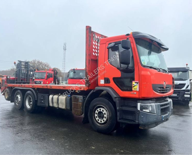 Renault Premium Lander 380.26 DXI - Dropside/ Flatbed truck, Truck mounted forklift: picture 3 Renault Premium Lander 380.26 DXI - Dropside/ Flatbed truck, Truck mounted forklift: picture 3