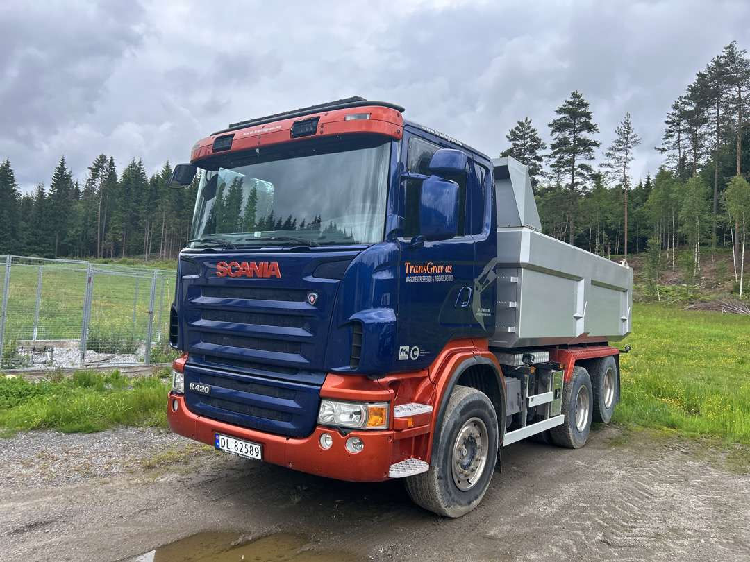 2008Lastebil/Dumper SCANIA R 420 CB6X2HNA EU-Godkjent - Tipper: picture 1 2008Lastebil/Dumper SCANIA R 420 CB6X2HNA EU-Godkjent - Tipper: picture 1