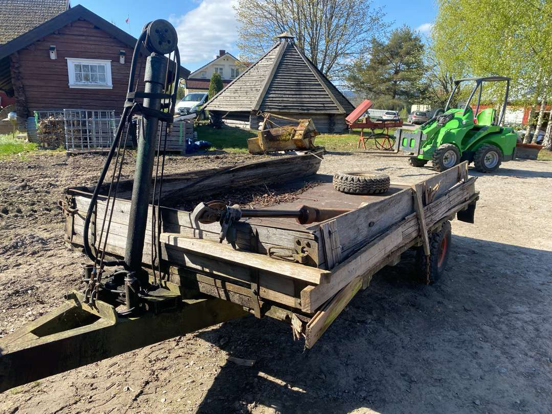 Traktorhenger Enkelt rep objekt med bra understell! - Agricultural machinery: picture 4 Traktorhenger Enkelt rep objekt med bra understell! - Agricultural machinery: picture 4