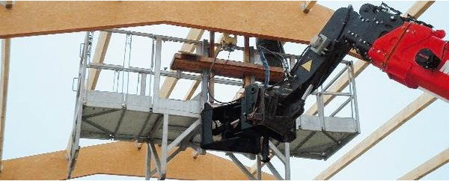 Manitou OHR Platform 1000 kg | 2018 - Attachment for Construction machinery: picture 1 Manitou OHR Platform 1000 kg | 2018 - Attachment for Construction machinery: picture 1