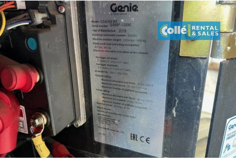 Scissor lift Genie GS 4069 RT | 2018: picture 15 Scissor lift Genie GS 4069 RT | 2018: picture 15