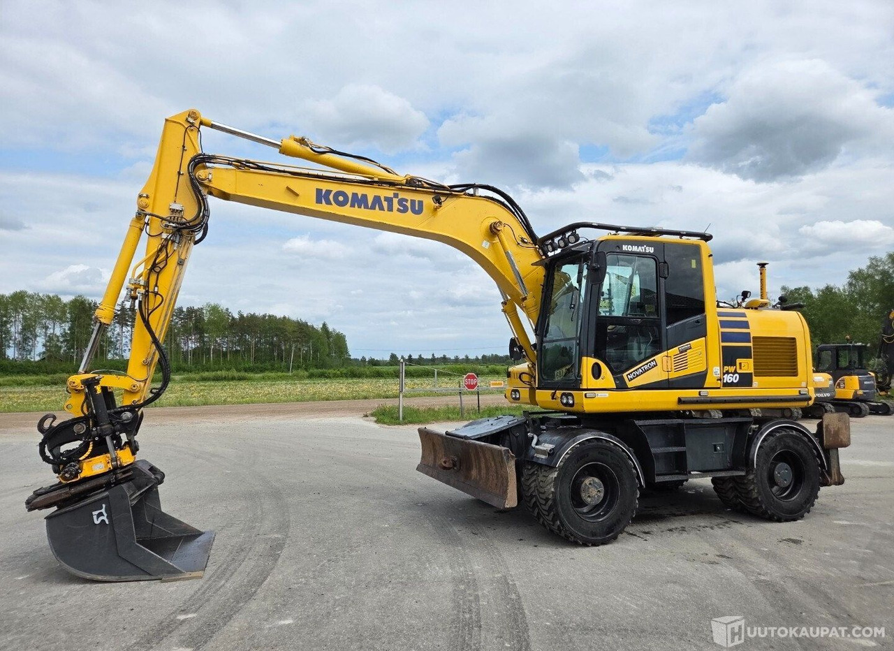 Komatsu PW160-11, 2019, Diesel, 9 450 h, Honkajoki - Wheel excavator: picture 1 Komatsu PW160-11, 2019, Diesel, 9 450 h, Honkajoki - Wheel excavator: picture 1