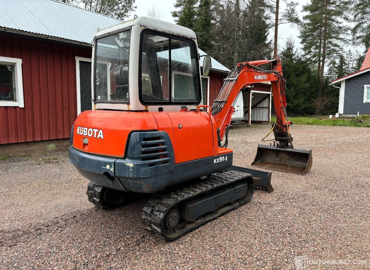 Kubota Kx91-2, 1998, Diesel, 6 390 h Kaivinkone, Askola - Mini excavator: picture 5 Kubota Kx91-2, 1998, Diesel, 6 390 h Kaivinkone, Askola - Mini excavator: picture 5