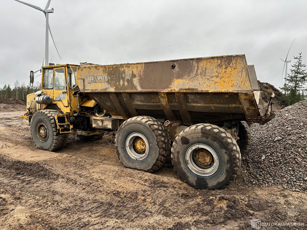 Volvo BM A25 6x6, 1991, Kurikka - Articulated dumper: picture 2 Volvo BM A25 6x6, 1991, Kurikka - Articulated dumper: picture 2