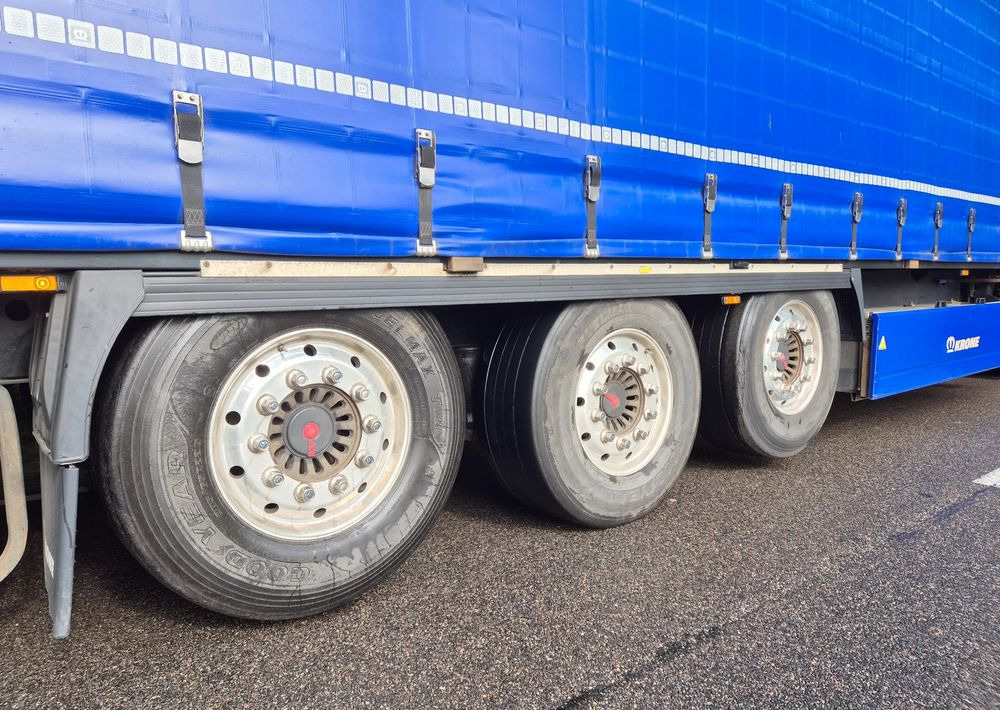 Krone UNIKAT ! TOP1 saf STANDARD 2019 ALUFELGI 2X podnoszona oś / STAN BARDZO DOBRY / OD PIERWSZEGO WŁAŚCICIELA / PALECIARA / TOP - Curtainsider semi-trailer: picture 5 Krone UNIKAT ! TOP1 saf STANDARD 2019 ALUFELGI 2X podnoszona oś / STAN BARDZO DOBRY / OD PIERWSZEGO WŁAŚCICIELA / PALECIARA / TOP - Curtainsider semi-trailer: picture 5
