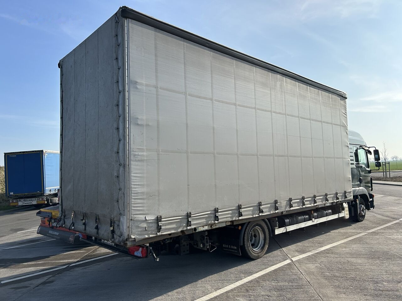 MAN TGL 12.250 from Germany TOP CONDITION - Curtainsider truck: picture 5 MAN TGL 12.250 from Germany TOP CONDITION - Curtainsider truck: picture 5
