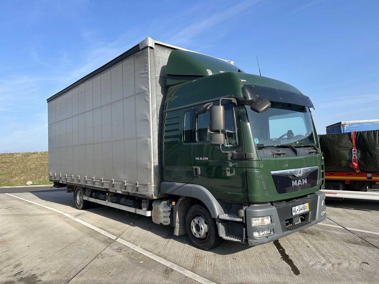 MAN TGL 12.250 from Germany TOP CONDITION - Curtainsider truck: picture 4 MAN TGL 12.250 from Germany TOP CONDITION - Curtainsider truck: picture 4