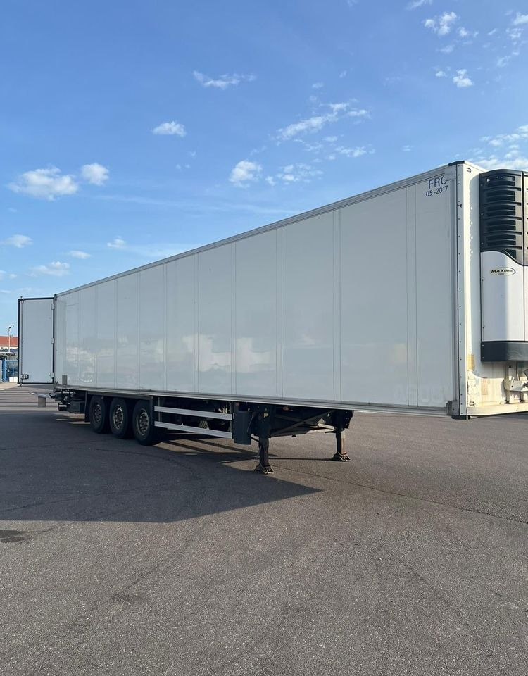 Schmitz Cargobull CARRIER MAXIMA 1300 / WINDA / DOPPEL STOCK / ŚCIANA GRODZIOWA / BELKI / PODNOSZONA OŚ / z Niemiec / TOP STAN 2011/ CARRIER CHŁODNIA CHLODNIA LODÓWKA PODWÓJNY ZAŁADUNEK PIĘTROWA - Refrigerator semi-trailer: picture 1 Schmitz Cargobull CARRIER MAXIMA 1300 / WINDA / DOPPEL STOCK / ŚCIANA GRODZIOWA / BELKI / PODNOSZONA OŚ / z Niemiec / TOP STAN 2011/ CARRIER CHŁODNIA CHLODNIA LODÓWKA PODWÓJNY ZAŁADUNEK PIĘTROWA - Refrigerator semi-trailer: picture 1