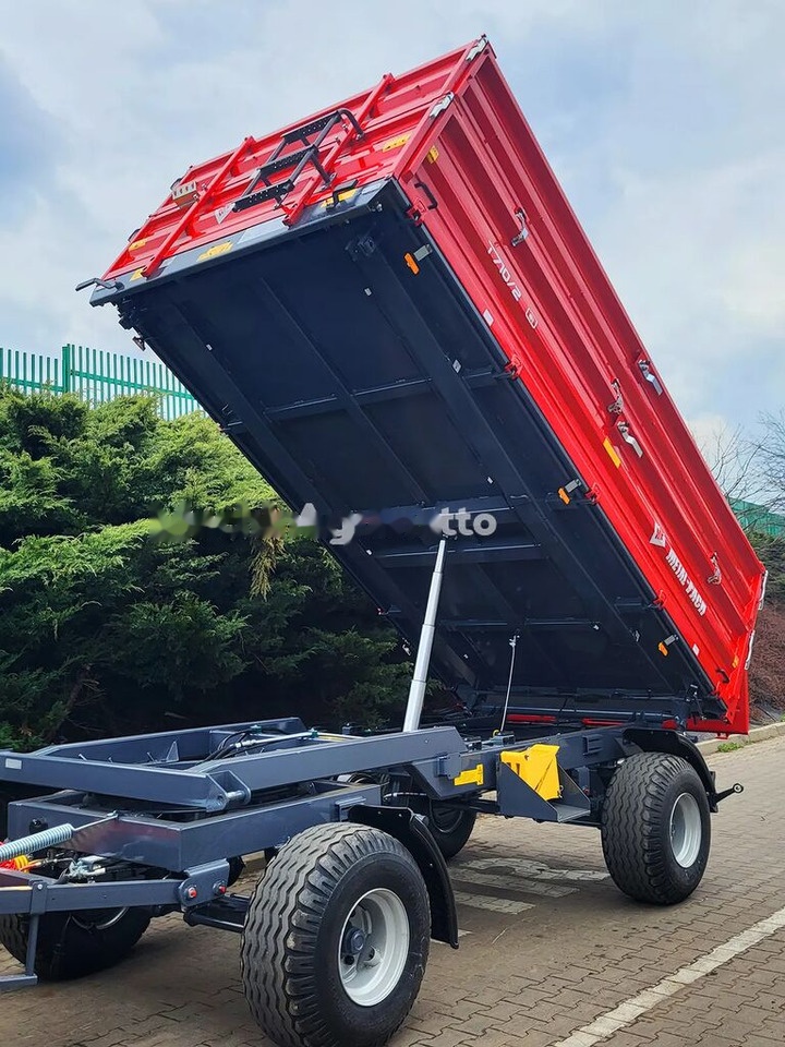 Metal-Fach T710/2 – 8t dwuosiowa - Farm tipping trailer/ Dumper: picture 4 Metal-Fach T710/2 – 8t dwuosiowa - Farm tipping trailer/ Dumper: picture 4