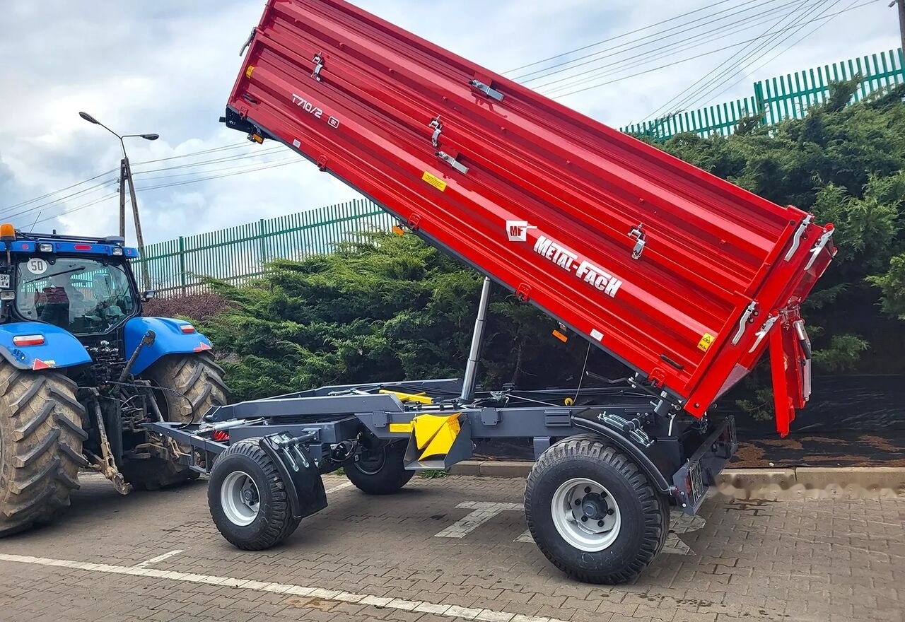 Metal-Fach T710/2 – 8t dwuosiowa - Farm tipping trailer/ Dumper: picture 2 Metal-Fach T710/2 – 8t dwuosiowa - Farm tipping trailer/ Dumper: picture 2