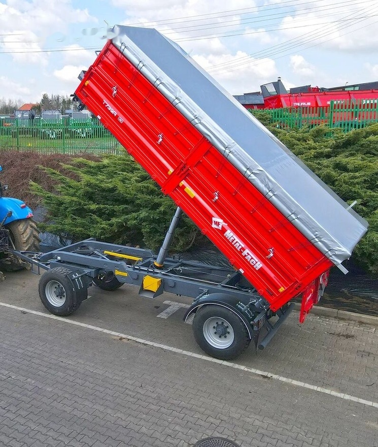 Metal-Fach T739A - 14t dwuosiowa - Farm tipping trailer/ Dumper: picture 3 Metal-Fach T739A - 14t dwuosiowa - Farm tipping trailer/ Dumper: picture 3