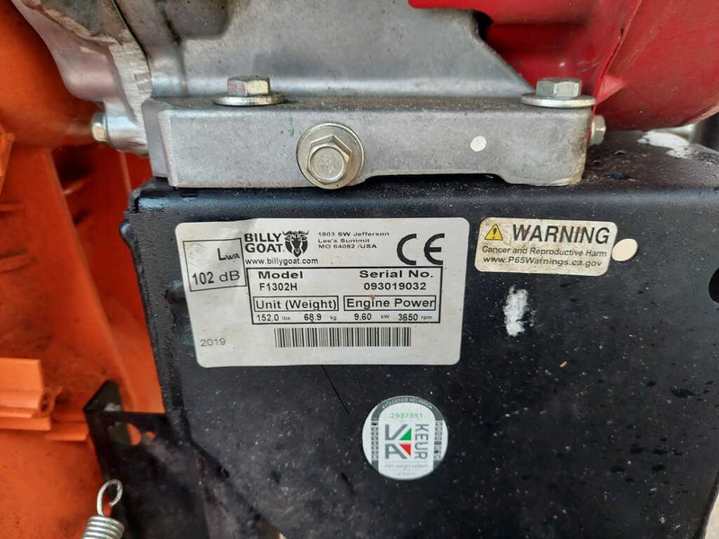 Billy Goat F 902H - Garden tiller: picture 3 Billy Goat F 902H - Garden tiller: picture 3