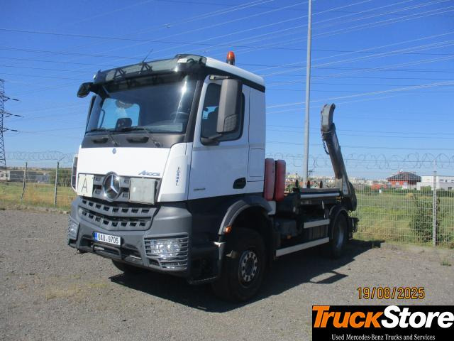 Mercedes-Benz Arocs 1845 LK - Skip loader truck: picture 1 Mercedes-Benz Arocs 1845 LK - Skip loader truck: picture 1