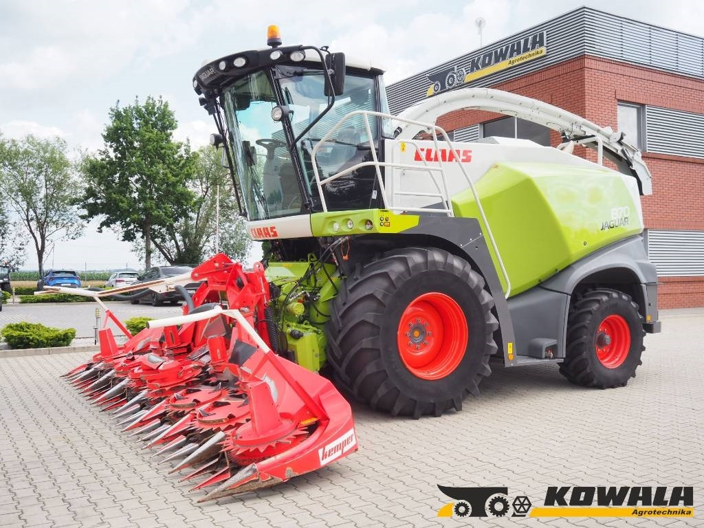 Claas Jaguar 870 + Kemper 360 Plus - Forage harvester: picture 1 Claas Jaguar 870 + Kemper 360 Plus - Forage harvester: picture 1