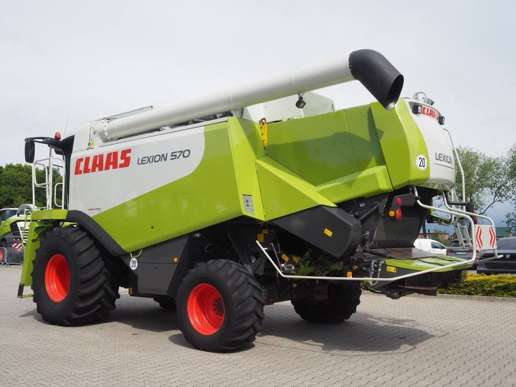 Claas Lexion 570 4WD + V750 - Combine harvester: picture 2 Claas Lexion 570 4WD + V750 - Combine harvester: picture 2
