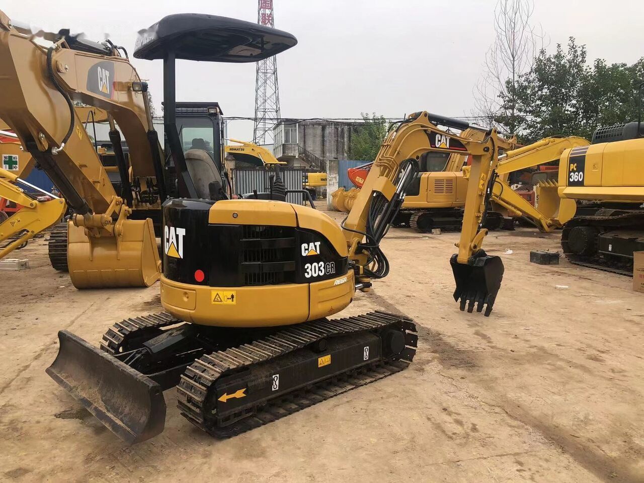 Caterpillar 303CR - Mini excavator: picture 4 Caterpillar 303CR - Mini excavator: picture 4