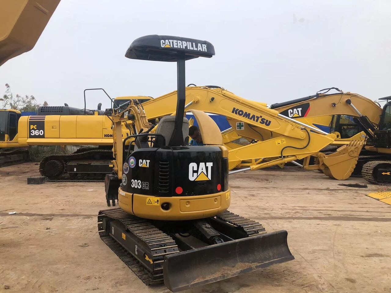 Caterpillar 303CR - Mini excavator: picture 5 Caterpillar 303CR - Mini excavator: picture 5