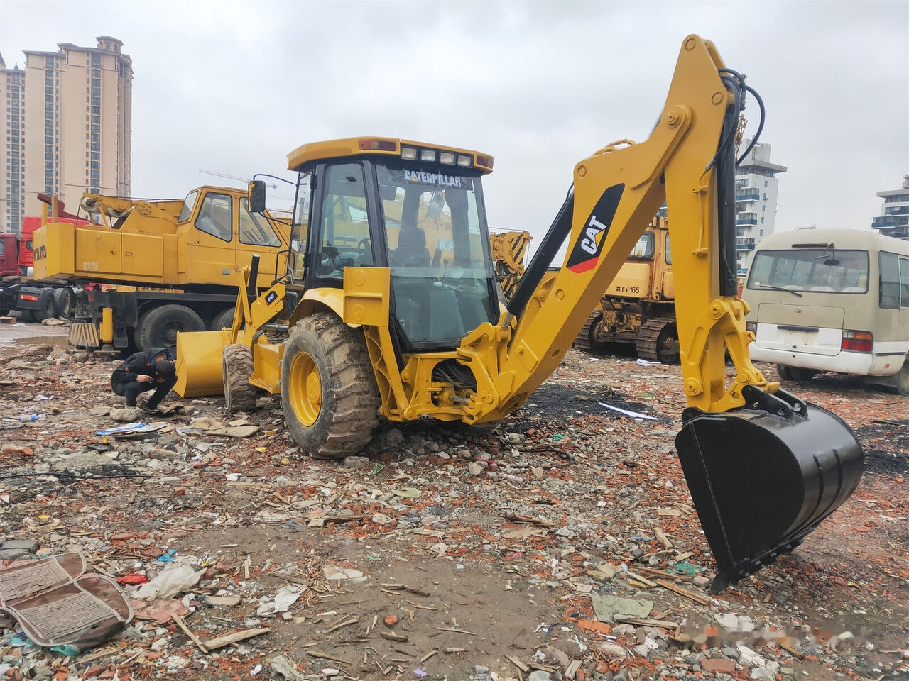 Caterpillar 416E - Backhoe loader: picture 1 Caterpillar 416E - Backhoe loader: picture 1