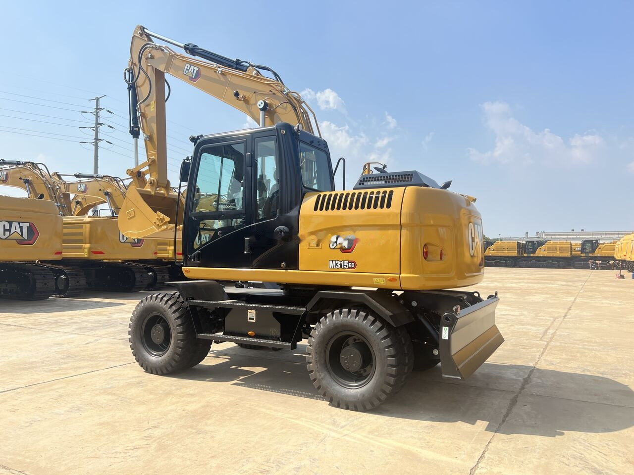 Caterpillar M315GC NEW MACHINE - Wheel excavator: picture 4 Caterpillar M315GC NEW MACHINE - Wheel excavator: picture 4