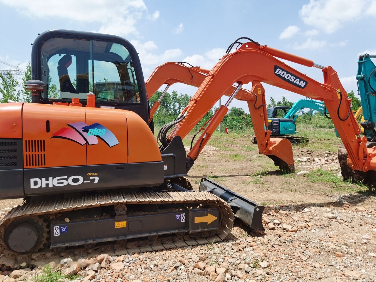 Doosan DH60-7 - Mini excavator: picture 2 Doosan DH60-7 - Mini excavator: picture 2